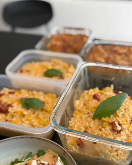 Risotto maïs & chorizo